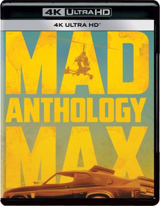 Mad Max Anthology: The Complete 4-Film Collection - Mad Max + Mad Max 2: The Road Warrior + Mad Max: Beyond Thunderdome + Mad Max: Fury Road (4K UHD) (4-Disc Box Set)
