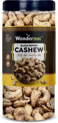 Wondernut Roasted Black Pepper Cashew 250gm Cashews