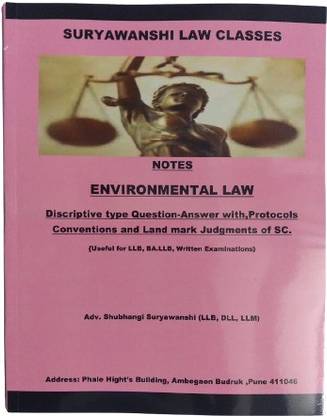 ENVIRONMENTAL LAW Notes