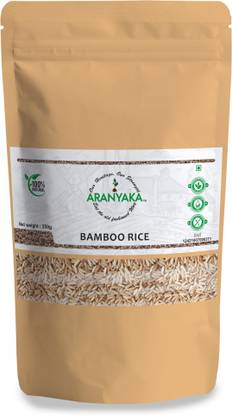 ARANYAKA Kerala Wayanad Forest Bamboo Rice (250g) Brown Bamboo Seed Rice (Small Grain, ) 0.25Kg Brown Bamboo Seed Rice (Small Grain, Raw)