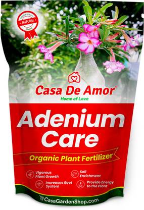 Casa De Amor Adenium Care Organic Fertilizer for Adenium Plants, Multi Micronutrients Fertilizer (900 gm) Fertilizer, Manure, Potting Mixture
