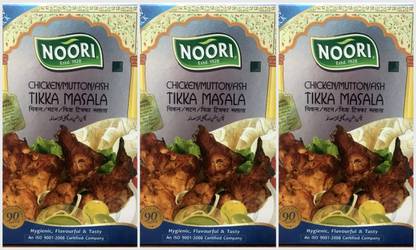 Noori masale Premium Noori Chicken/Mutton/Fish masala Old Delhi Famous (3 packets)