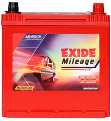 EXIDE 45D21LBH 45 Ah Battery for Car
