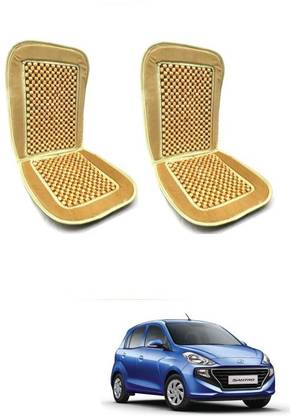 AuTO ADDiCT Wooden Bead, Velvet Seating Pad For  HYUNDAI Santro