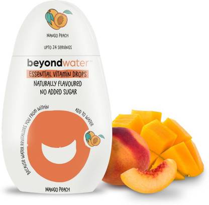 Beyond water Water Enhancer for Infusing your Drinks (Mango Peach Pack of 2)