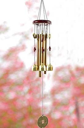 PARADIGM pictures 5 bell 4 pipe windchime with good sound -positive energy items Aluminium Windchime