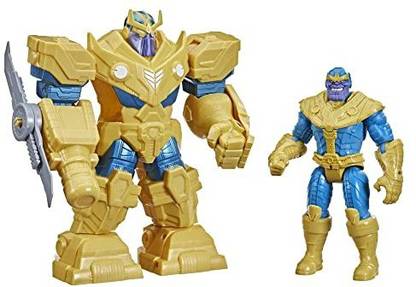 Avengers Action Figure Toy Infinity Mech Suit Thanos and Blade Weapon Accessory, for Kids