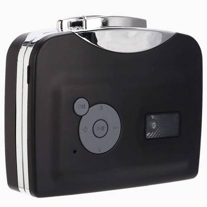 microware Cassette Player, Portable from Tapes to MP3 Converter Audio Music Player Capture Cassette Recorder USB Cassette Digital Tape MP3 with Headphone MP3 Player