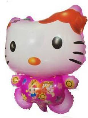 Anayatech Printed Cartoon Character Hello Kitty Foil Balloons Balloon (Multicolor, Pack of 1) Balloon
