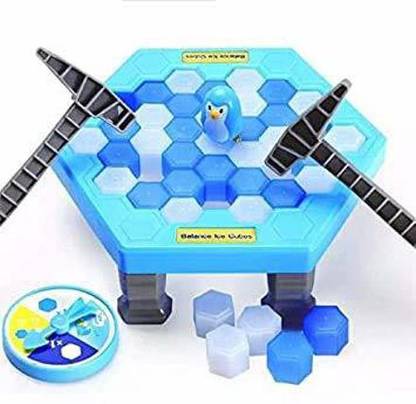 Sai Store Ice Breaker Kids Puzzle Save Penguin on Ice Block Family Funny Game (Ice Breaker) Board Game Accessories