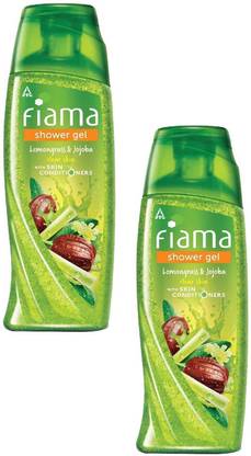 FIAMA Shower Gel Lemon Grass & Jojoba Each 250ml Pack of2