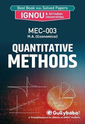 Quantitative Methods for Economic Analysis