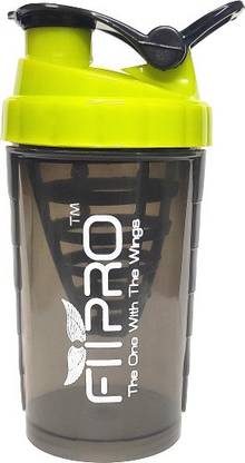 FitPro 500ML BUTTERFLY SHAKER BOTTLE FOR GYM 500 ml Plastic Shaker