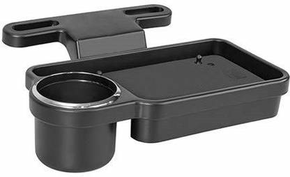 QAWACHH Car Cup Holder Multi-Functional Foldable Food Drink Tray Table Stand Car Bottle Holder