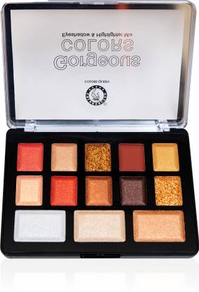COLORS QUEEN Gorgeous Colors Eyeshadow & Highlighter Mix Palette 24 g