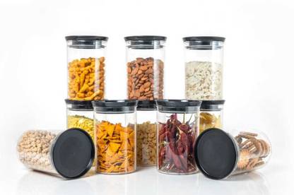 HEMROX Plastic, Polypropylene Grocery Container  - 900 ml