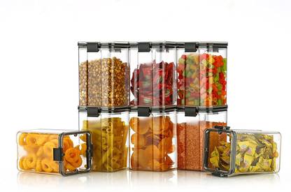 Kitchen Kreations Plastic Tea Coffee & Sugar Container  - 1100 ml