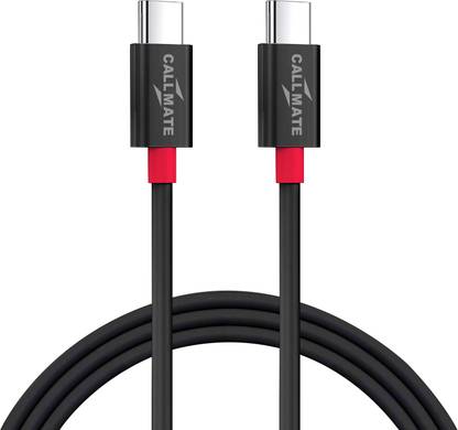 Callmate USB Type C Cable 1 m USB C to USB C Cable 60W PD 1m, USB 2.0 Type C Charging Cable Fast Charge for MacBook Pro 2020, iPad Pro 2020, iPad Air, Galaxy S20, Pixel, Switch, LG