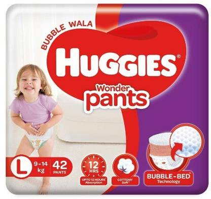 Huggies Large Size Diaper 42 Counts - L