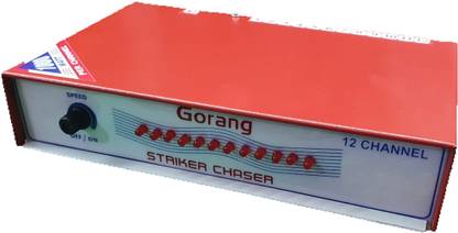 GORANG&CO. CHASER ACTION 12 POINT (1 K.W PER CHANNEL) Light Electronic Hobby Kit