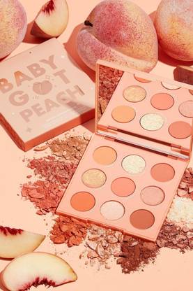 GFSU BABY GOAT PEACH COLOUR MULTI SHADES PRESSED POWDER EYE MAKE UP EYE SHADOW PALETTE 9.9 g