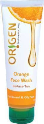 ORIGEN Orange | Removes Suntan & Fights Free Radicals | For Normal & Oily Skin Face Wash