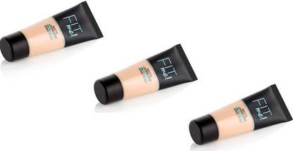 Shine Girl BEST NORMAL TO OILY SKIN FIT ME MATTE + PORELESS FOUNDATION NEW SHADES FOUNDATION Foundation