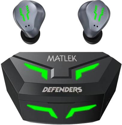 Matlek Gaming Earbuds TWS Bluetooth Headphones With 50 MS Low Latency Bluetooth Gaming
