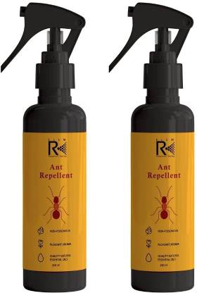 ELEM REPL Ant Repellent Spray Pack of 2 | Herbal and Organic Repellent for Ants | Made with Natural Essential Oils | Ant Repellent Spray for Home, Kitchen, Garden, Car | 250 ml x 2