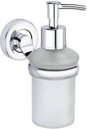 URIM Premium Wall Mounted Round Liquid Shampoo Dispenser 300 L Sanitizer Stand, Foam, Gel, Lotion, Liquid, Conditioner Dispenser