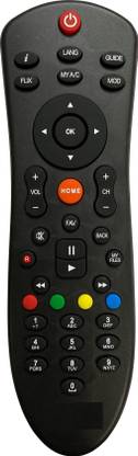 SHIELDGUARD Remote Control No. 543, Compatible for  Set-Top Box with Recording Feature Dish TV Remote Controller