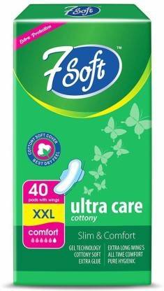 7 Soft Jumbo Ultra Cottony Soft XXL Pack 4 Of 160 Sanitary Pad Sanitary Pad