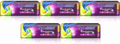 Pro-ease Day & Night Combo XL 8+8+8+8+8 Sanitary pad Sanitary Pad