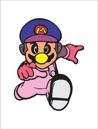 K2A Design 76 cm running cartoon Self Adhesive Sticker