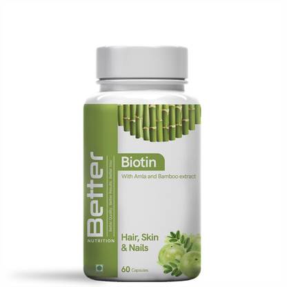 Better Nutrition Biotin 5000mcg for strong and healthy Hair and skin