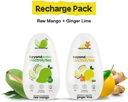Beyond water Water Enhancer for Infusing your Drinks (Ginger Lime + Raw Mango)