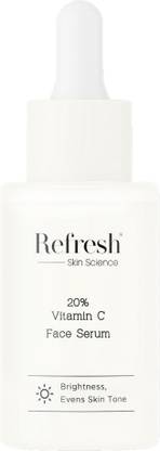 Refresh Skin Science 20% Vitamin C Face Serum (Brightens Skin & Evens Skin Tone) 30ml
