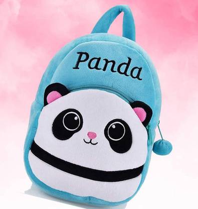 AJSS COLLECTION quality is best baby Backpack school bag Boys and Girls Kids bag Soft Fabric School Bag Cartoon Kids School Bag panda Cartoon Baby Boys/Girls Plush Bag Waterproof Backpack