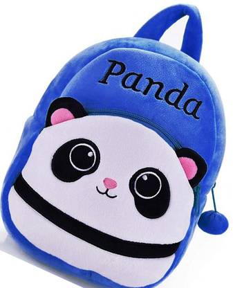 AJSS COLLECTION the quality is best baby Backpack school bag Boys and Girls Kids bag Soft Fabric School Bag Cartoon Kids School Bag panda Cartoon Baby Boys/Girls Plush Bag Waterproof Backpack