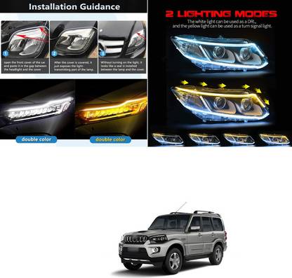 PROEDITION Car Led Light Strip DRL LED Daytime Running Lights a1669 Car Fancy Lights