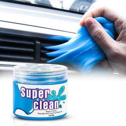 Style forest | Super Clean Magic Gel (160 GRM) Cleaner for Car Interior Keyboard Computer Laptop Home & Office Window Dust Remover Flexible Reusable Soft Glue Vehicle Interior Cleaner