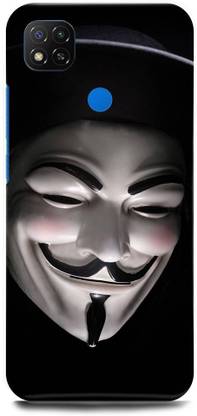 MP ARIES MOBILE COVER Back Cover for POCO C31, JOKER SIGN SYMBOL ANONYMOUS BLADEHACKER