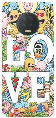 Hello Case Back Cover for Infinix Note 7