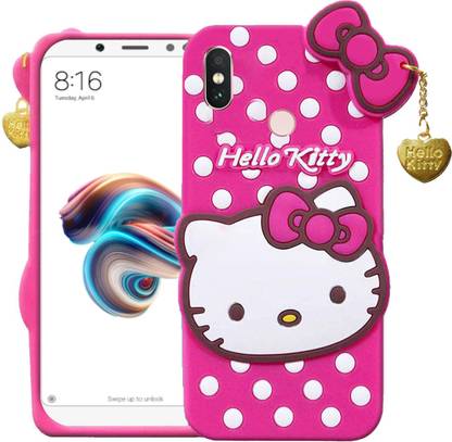 BOZTI Back Cover for Mi Redmi Note 5 Pro, Cute Hello Kitty Case