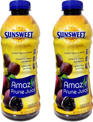 Sunsweet Prune Juice, 946ml, Pack of 2, Made in USA