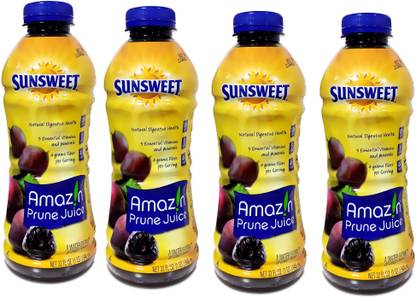 Sunsweet Prune Juice, Pack of 4,