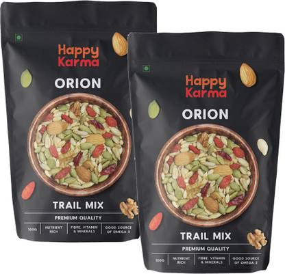 Happy Karma Orion Trail Mix 100g*2 | Healthy snacks | Super Seeds | Pumpkin Seeds, Sunflower Seeds