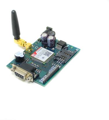 SunRobotics SIM800A GSM GPRS Module with RS232 Interface and SMA Antenna Electronic Components Electronic Hobby Kit