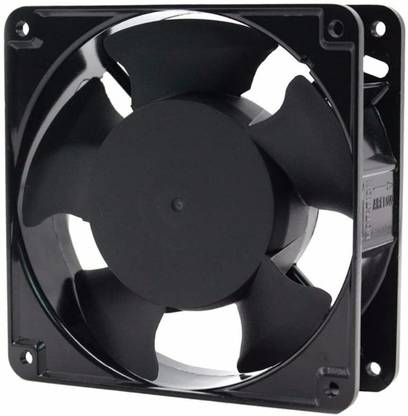 Dynastic Store AC 200v Small Exhaust fan 4.7'' Inch For Use Kitchen, Bedroom And Offices Axial UPS Cooling Fan 12 mm Exhaust Fan