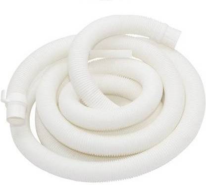 NEW WARE Washing Machine Outlet Hose Waste Water Drain Outlet Pipe / Washing machine Outlet Hose Pipe-White (Pack of 1) (SIZE 4 Meter) Hose Pipe